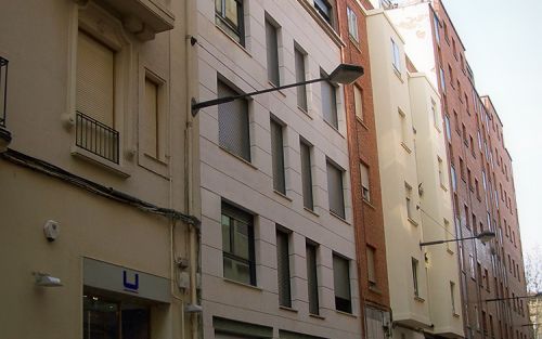 Composición 3D y Retoque fotográfico de Edificio en Calle Beti Jai (antes capitán Cortés), Logroño - Fachada 1