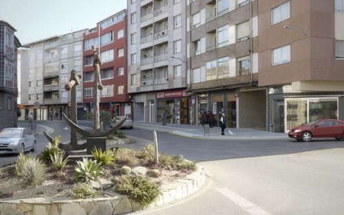 Fotocomposición Render Humanización Rúa Concepción Arenal en Marín, Pontevedra - Fotocomposición 1