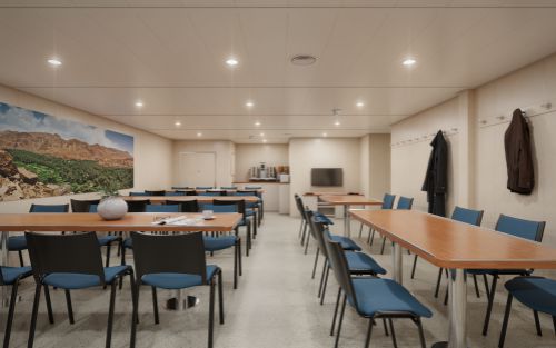 Renders 3D de Cafetería-Cocina de Patrullera - Imagen 1
