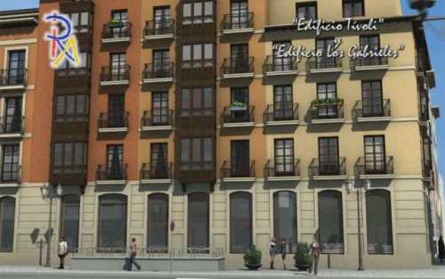 Animación 3D de Edificios Tívoli y los Gabrieles en Logroño - Muestra